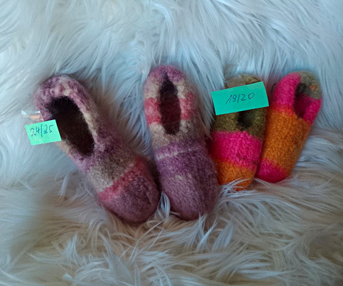 Handgefilzte babyschuhe - handgefilzte, /